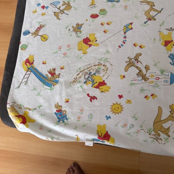 Winnie The Pooh Vintage Baby Receiving Blanket - Picture 6 of 10